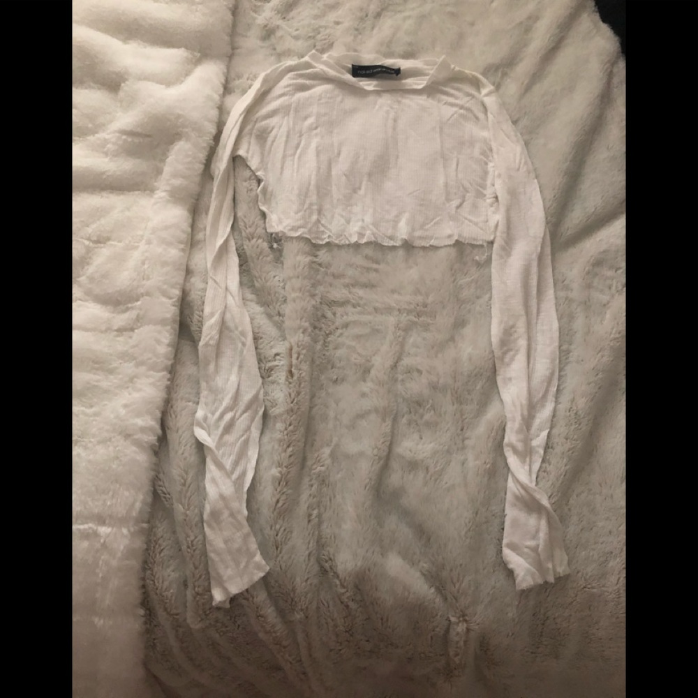 Naked wardrobe crop top